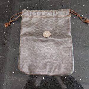 Vintage Authentic Valentino brown Drawstring Bag purse